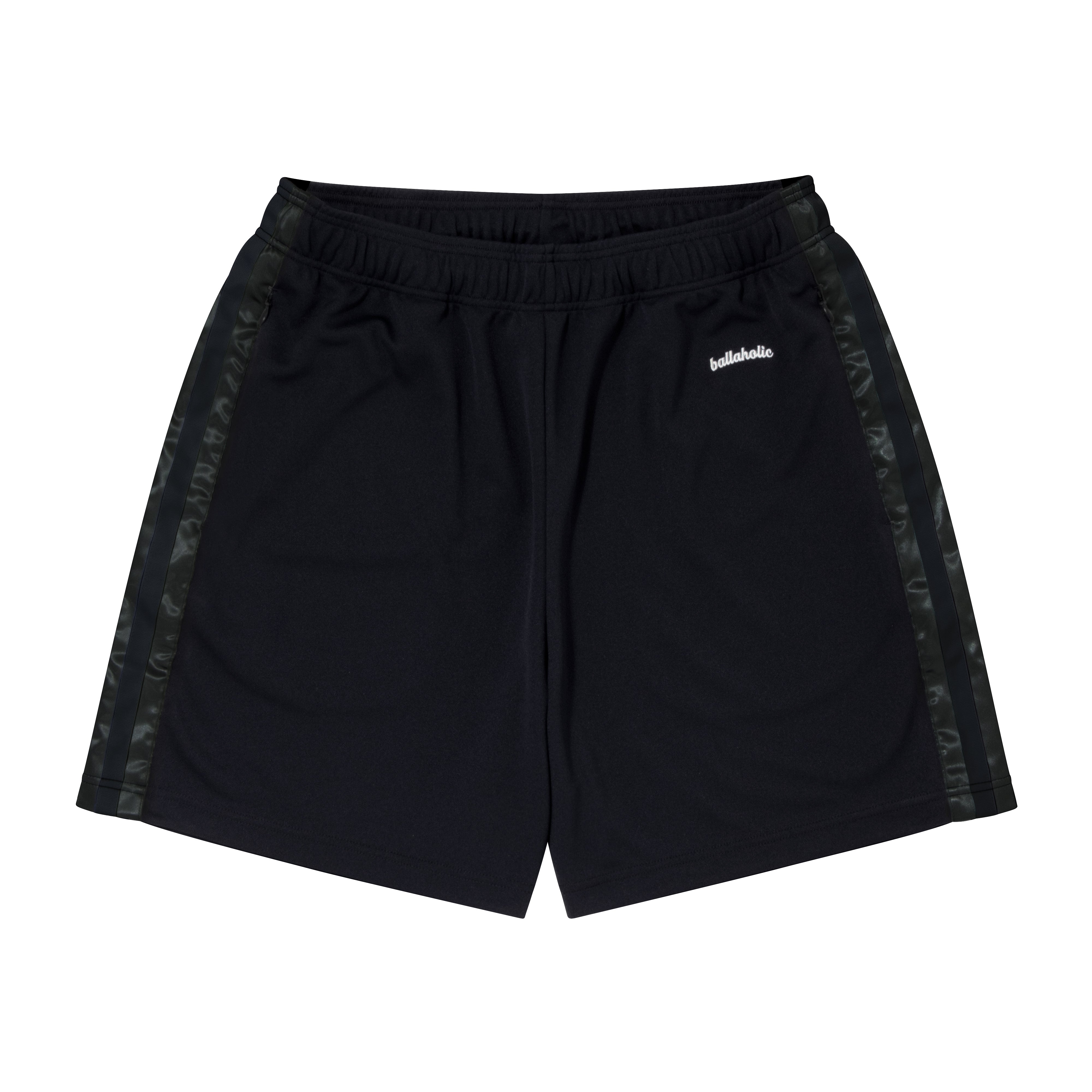 Side-Tape Jersey Shorts (black) – ballaholic