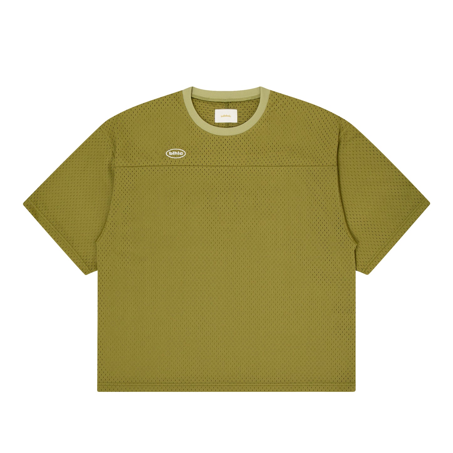 blhlc Oval Logo Mesh Tee (moss)