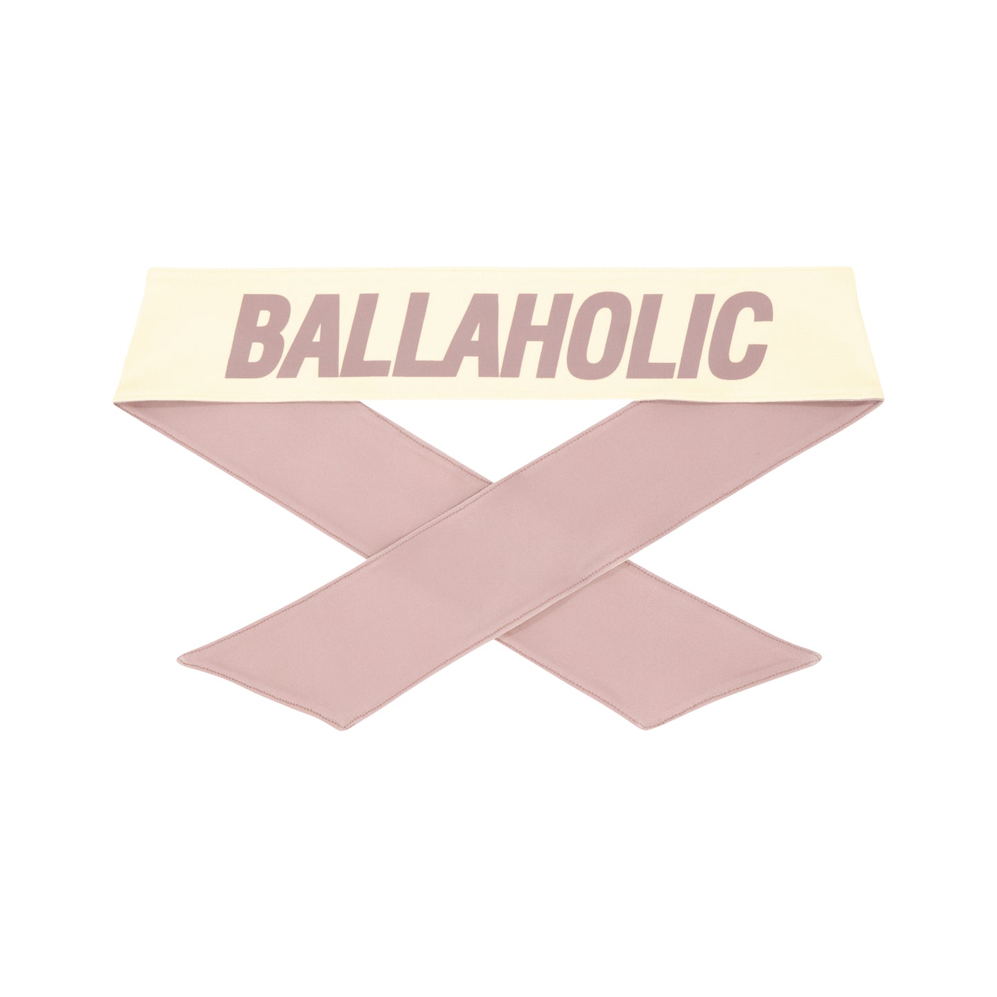 Logo Head Tie (sepia rose/vanilla)