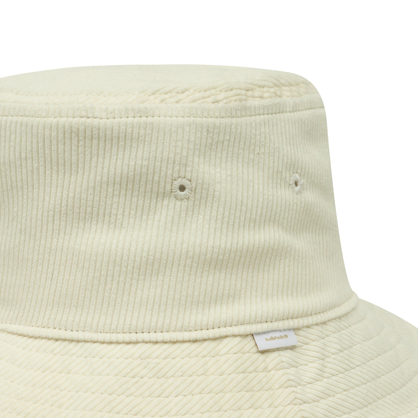 Corduroy Bucket Hat (ivory)