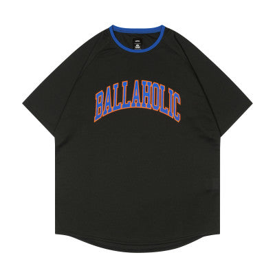 College Logo Cool Tee (black/blue)