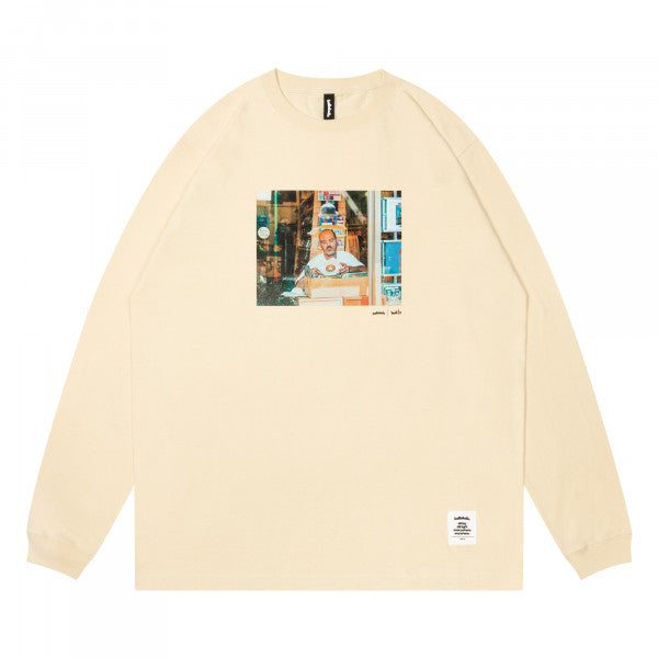 Bobbito x ballaholic Photo Long Tee -Bobbito "DIGS" Japan!- (natural)