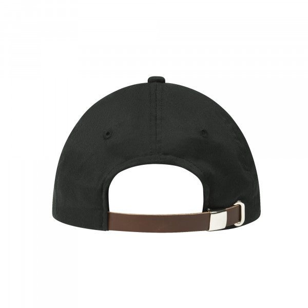 College Logo 6P Cap (black/orange/blue)