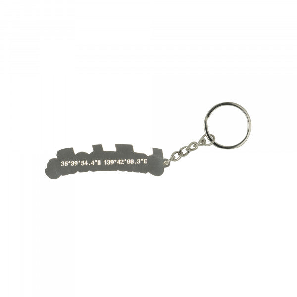 Logo Keychain (silver/mango)