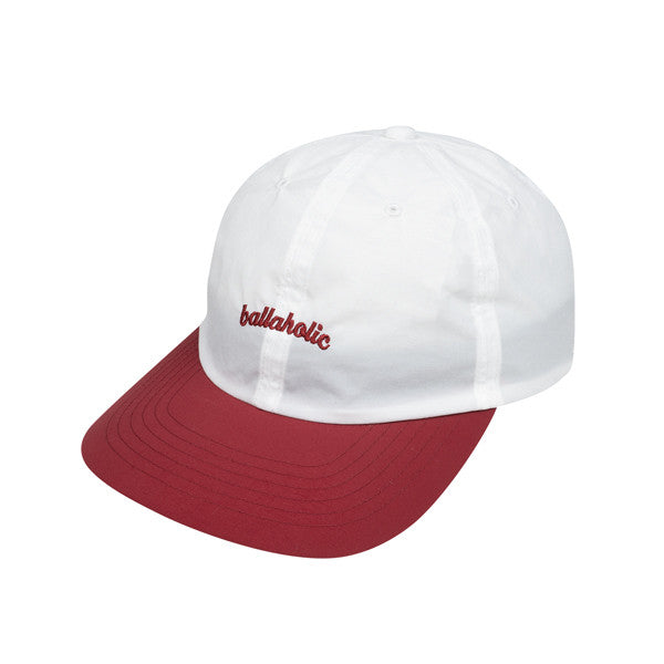 Logo Nylon 6P Cap (white/true red)