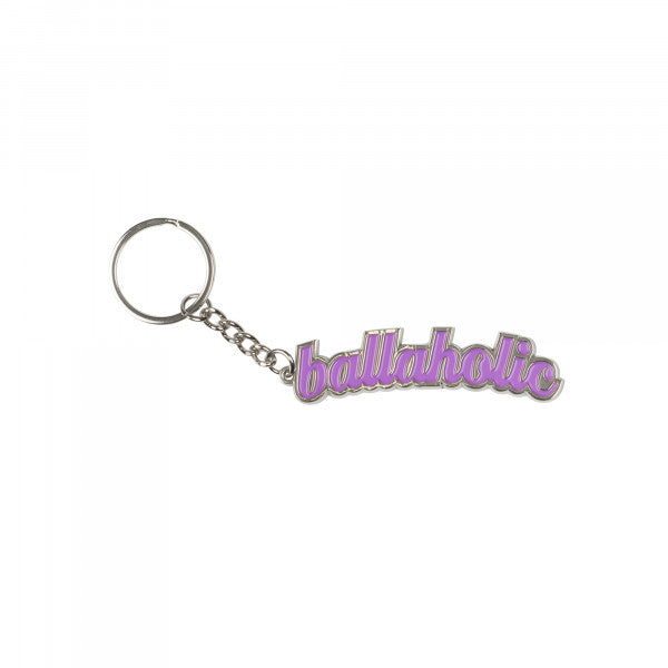 Logo Keychain (silver/lavender)