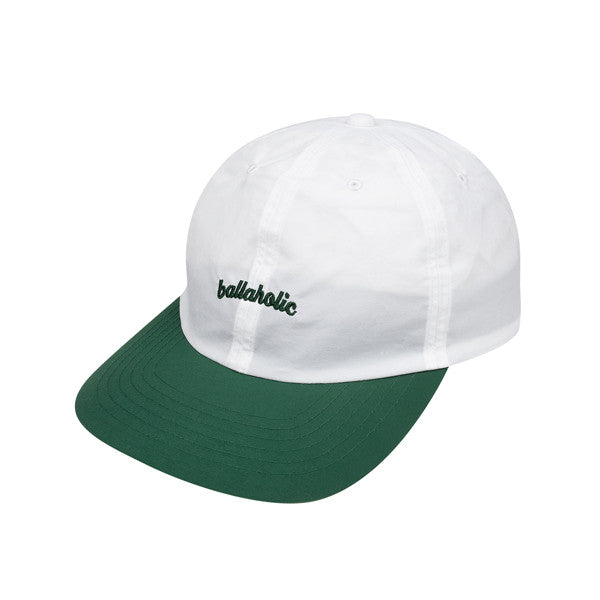 Logo Nylon 6P Cap (white/bottle green)