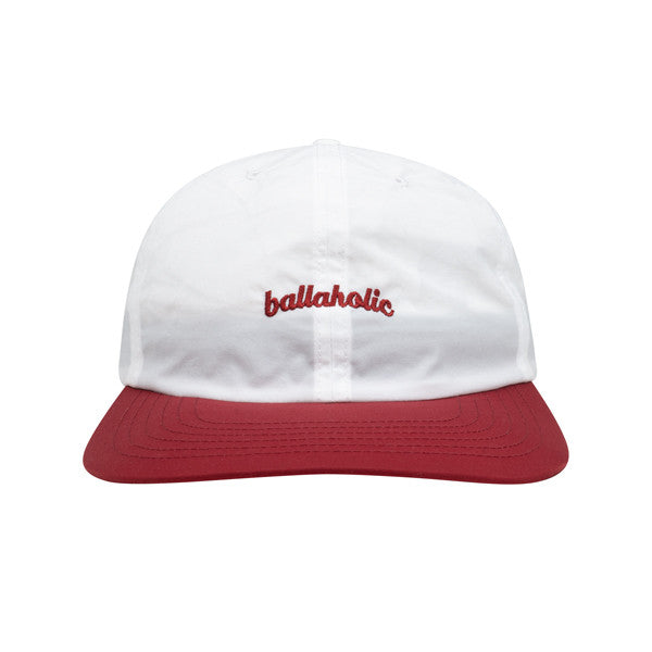 Logo Nylon 6P Cap (white/true red)