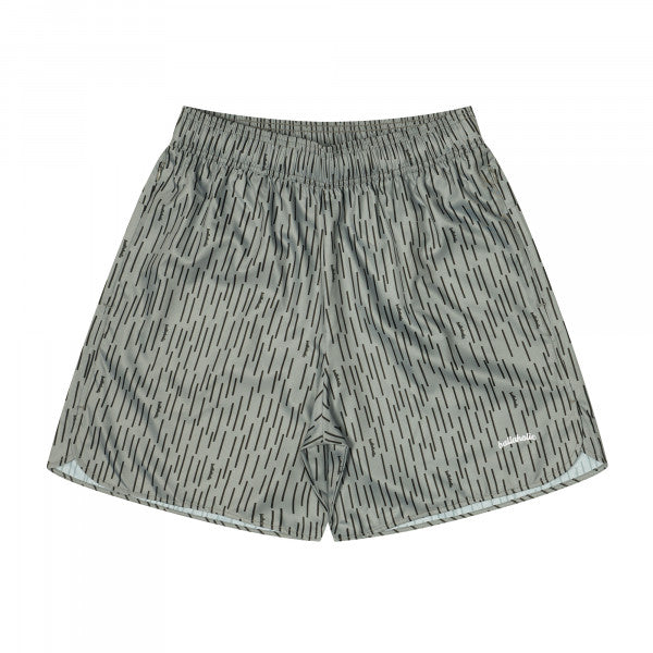 Rain Camo Zip Shorts (gray)