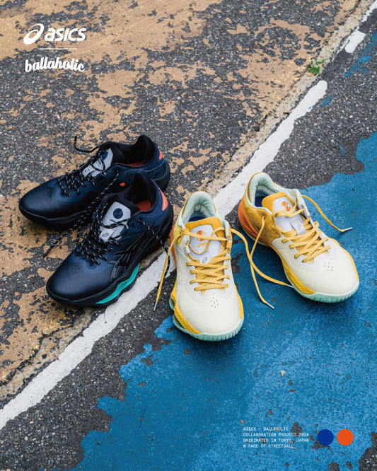 ASICS × ballaholic Collaboration "NOVA SURGE LOW"