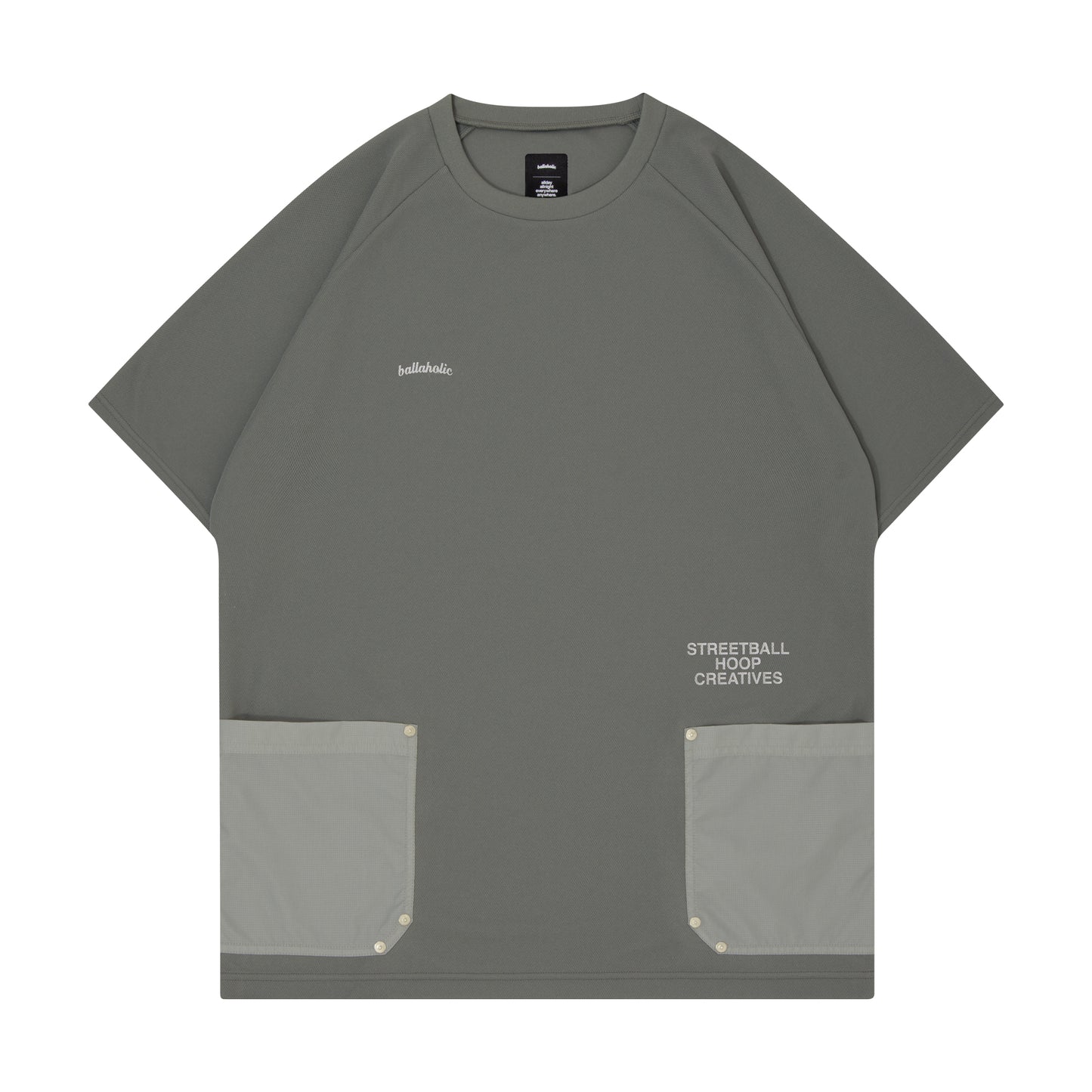 SHC Tool Pocket Cool Tee (charcoal gray)