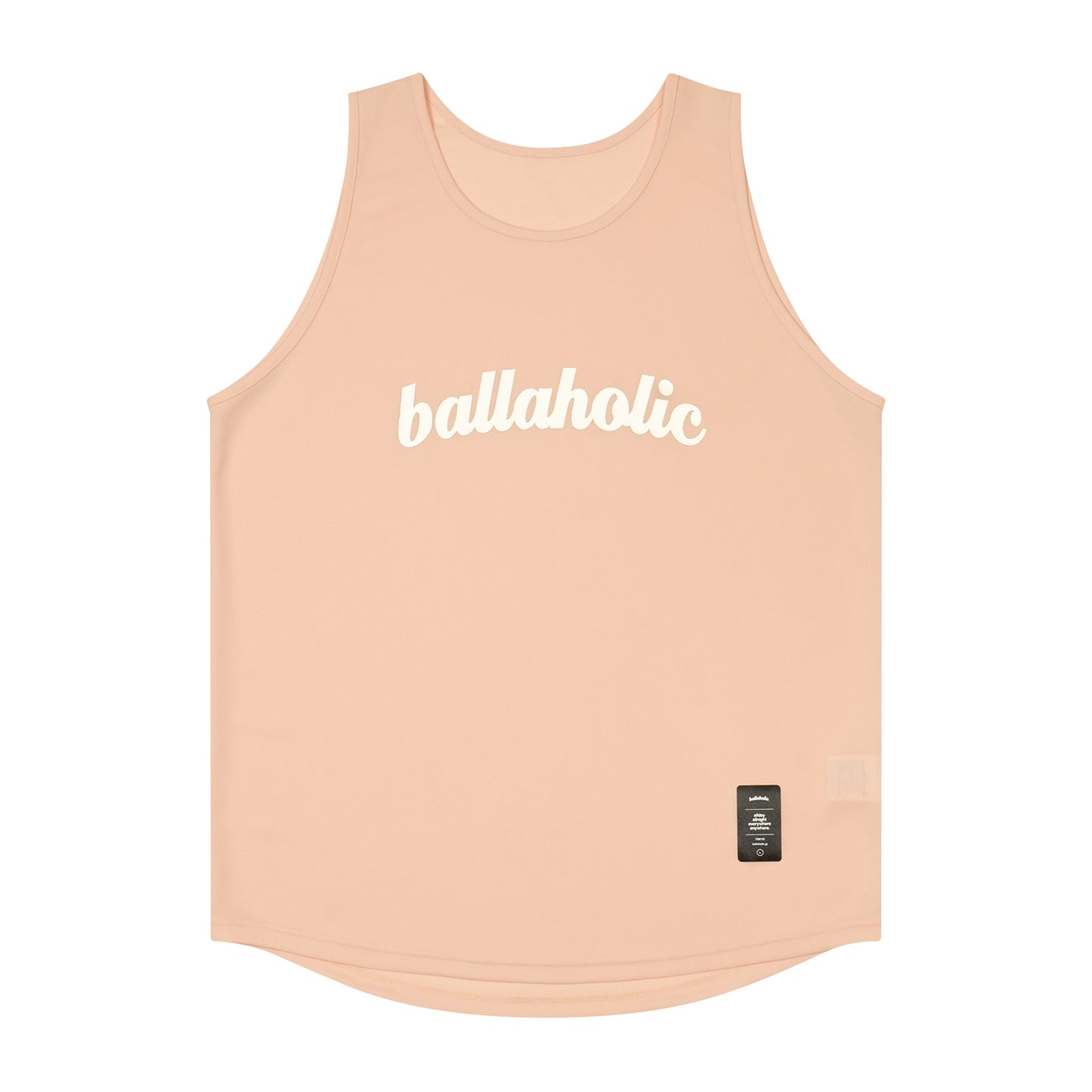 Logo Tank Top (peach/white)