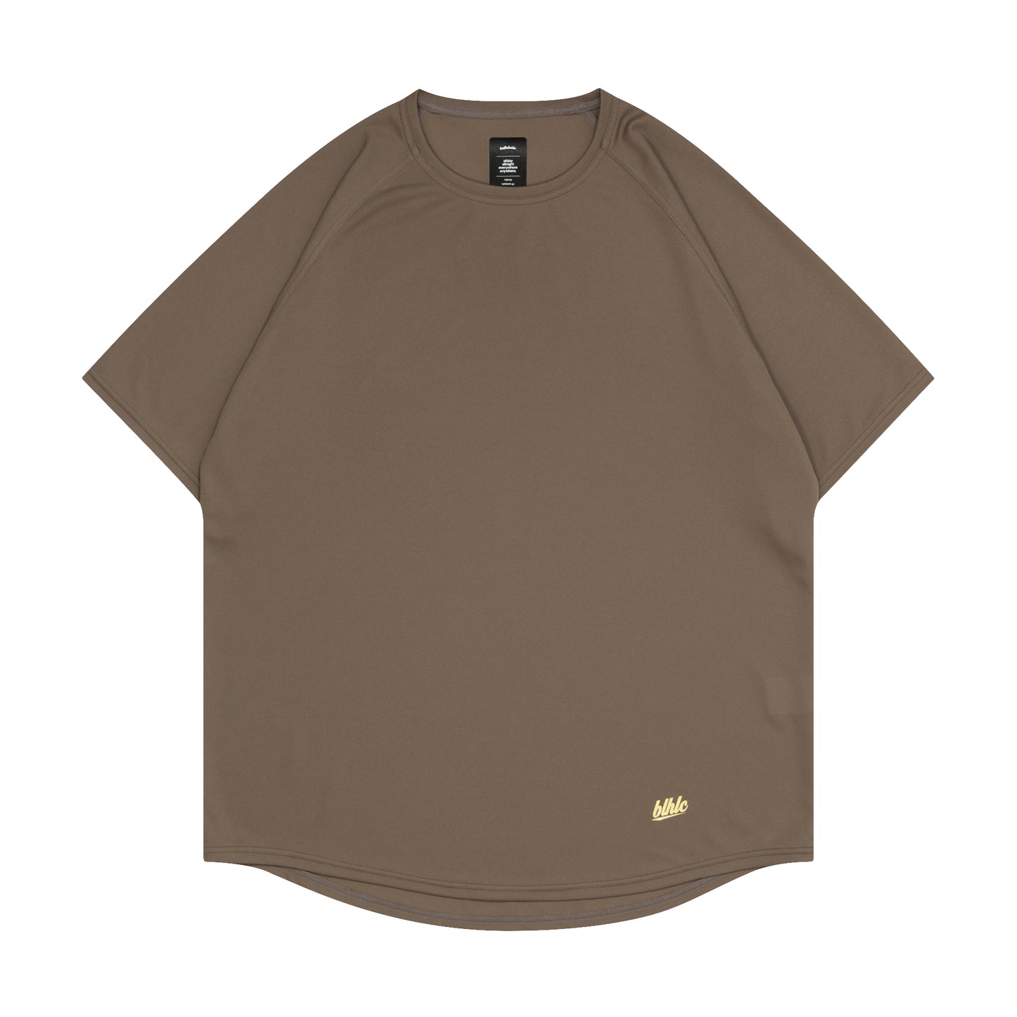 blhlc Back Print Cool Tee (taupe gray/lemon ice)