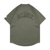 College Logo Mesh BB Shirt (olive)