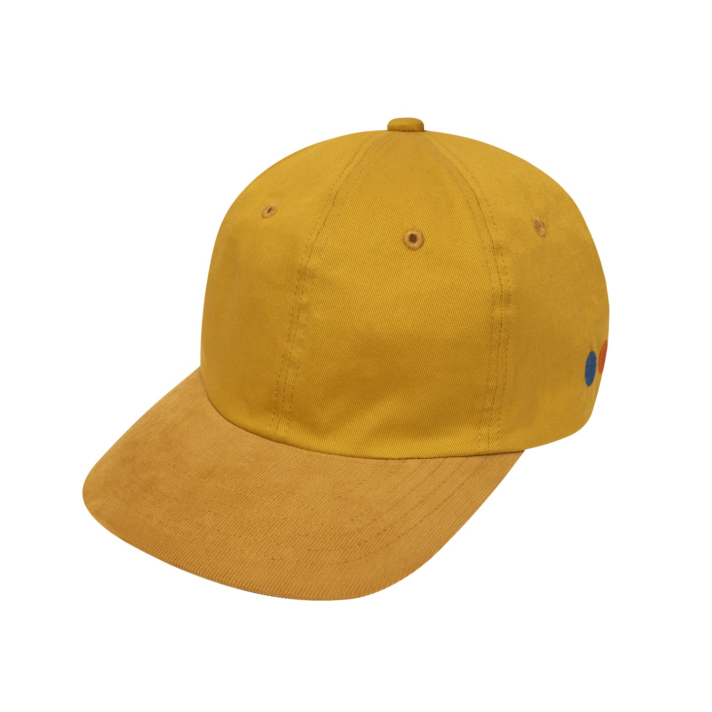 W Face Corduroy Brim 6P Cap (soul yellow)