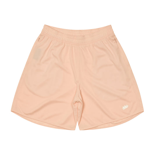Basic Zip Shorts (peach/white)