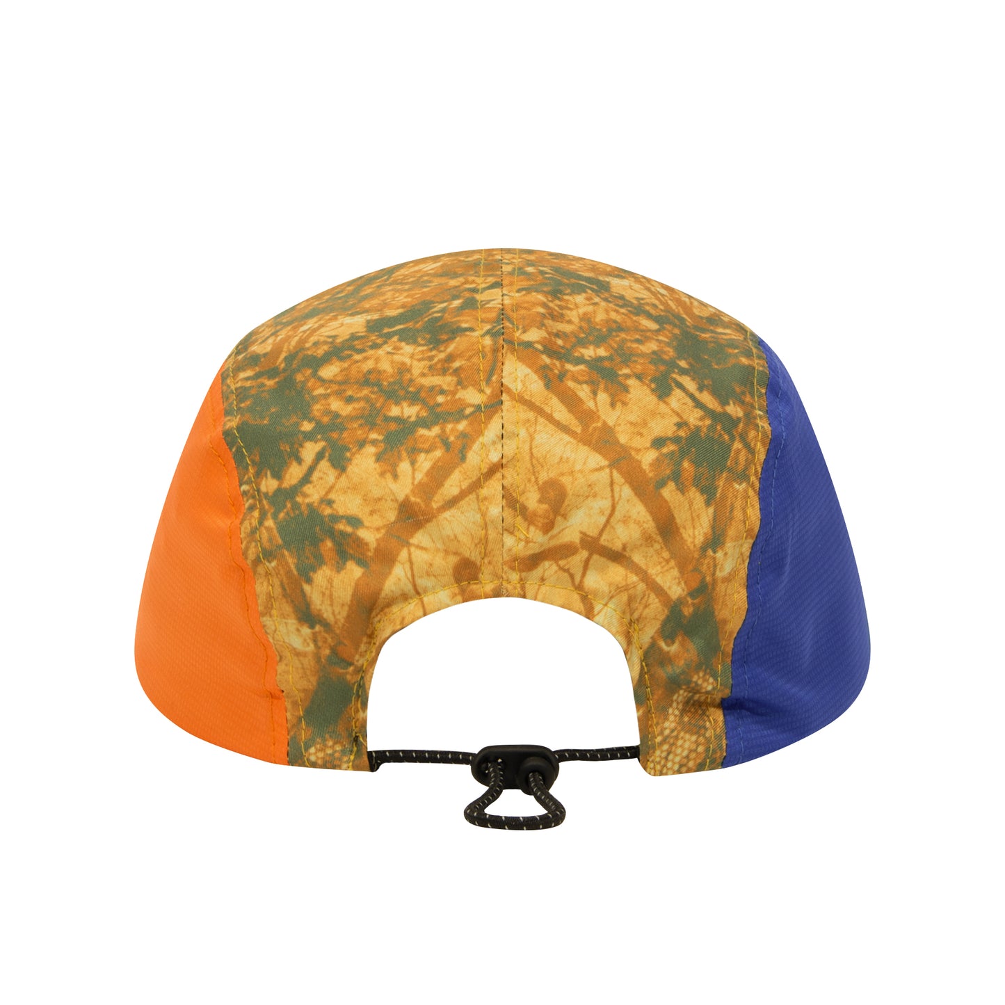 W Face Jet Cap (camo/blue/orange)