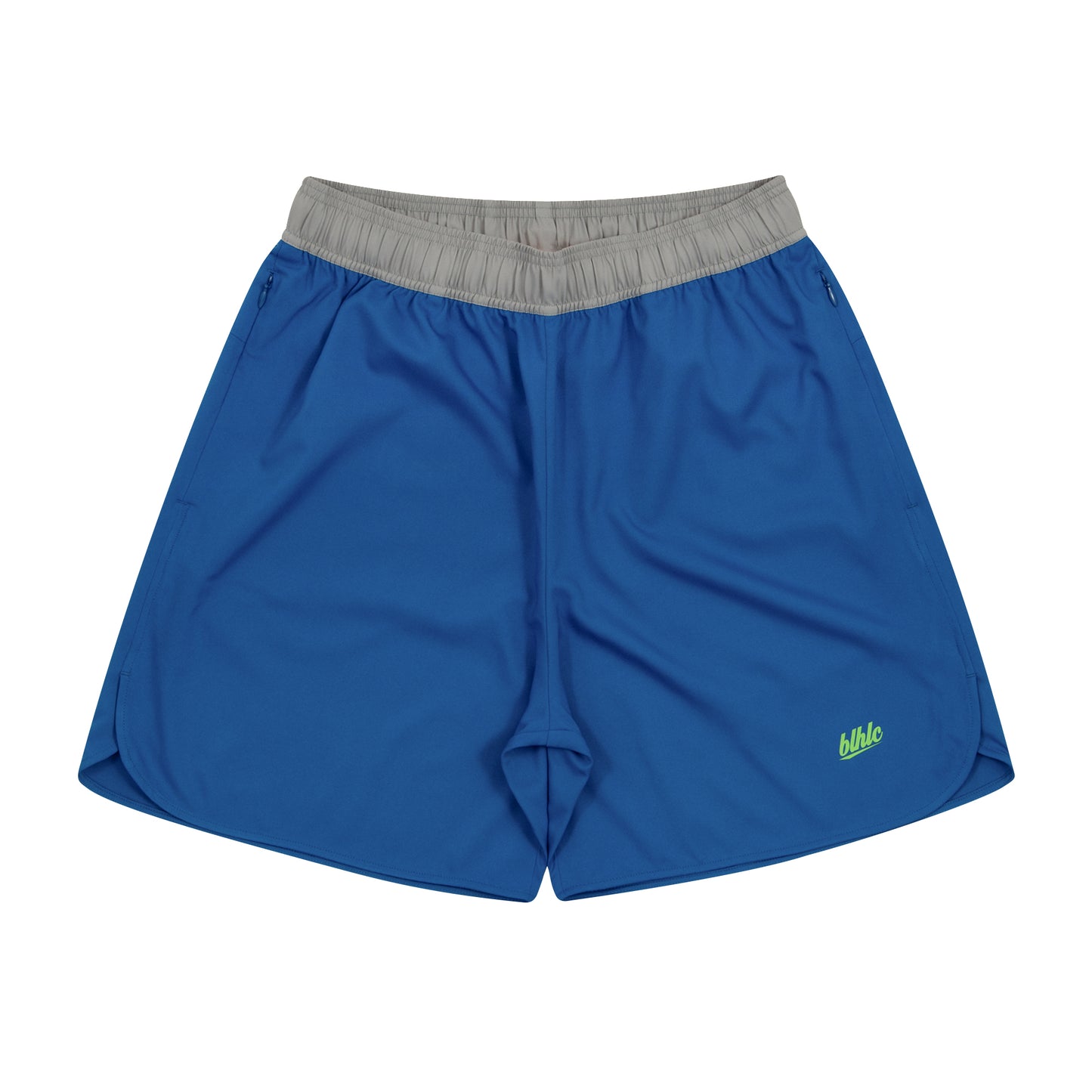 The Neighborhood Classic Zip Shorts (blue)