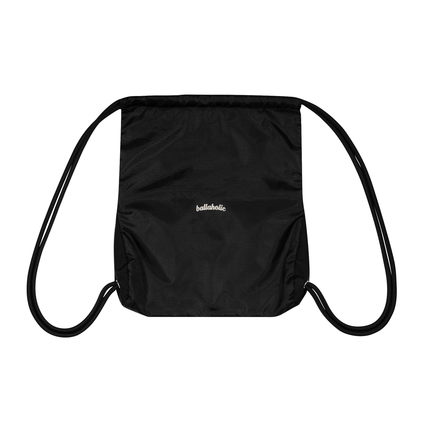 Logo Zip Pocket Gymsack (black/yellow)