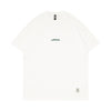 Small Logo Tee (white/forest green)