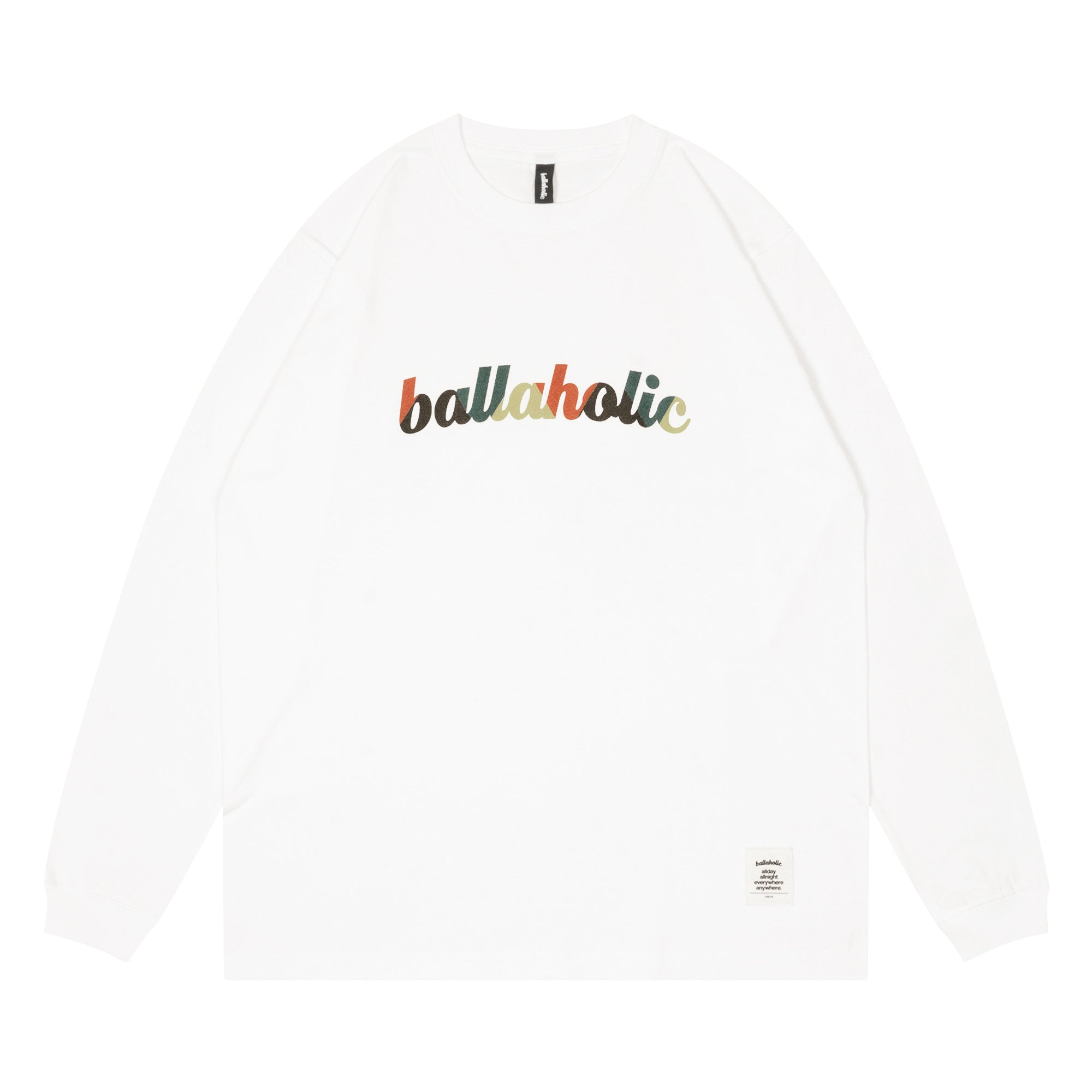 人気ショップが最安値挑戦！ ballaholic ロンT College Logo Tee+Long