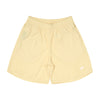 Basic Zip Shorts (lemon ice/white)