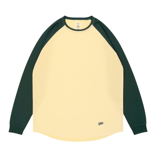 2 Tone blhlc Cool Long Tee (lemon ice/dark green)