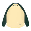 2 Tone blhlc Cool Long Tee (lemon ice/dark green)