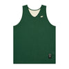 Basic Reversible Jersey (dark green/ivory)