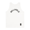 BALLAHOLIC Cotton Tank Top (white/black)