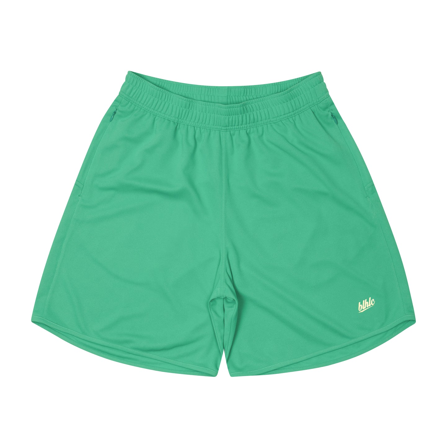 Basic Zip Shorts (sea green/ivory)