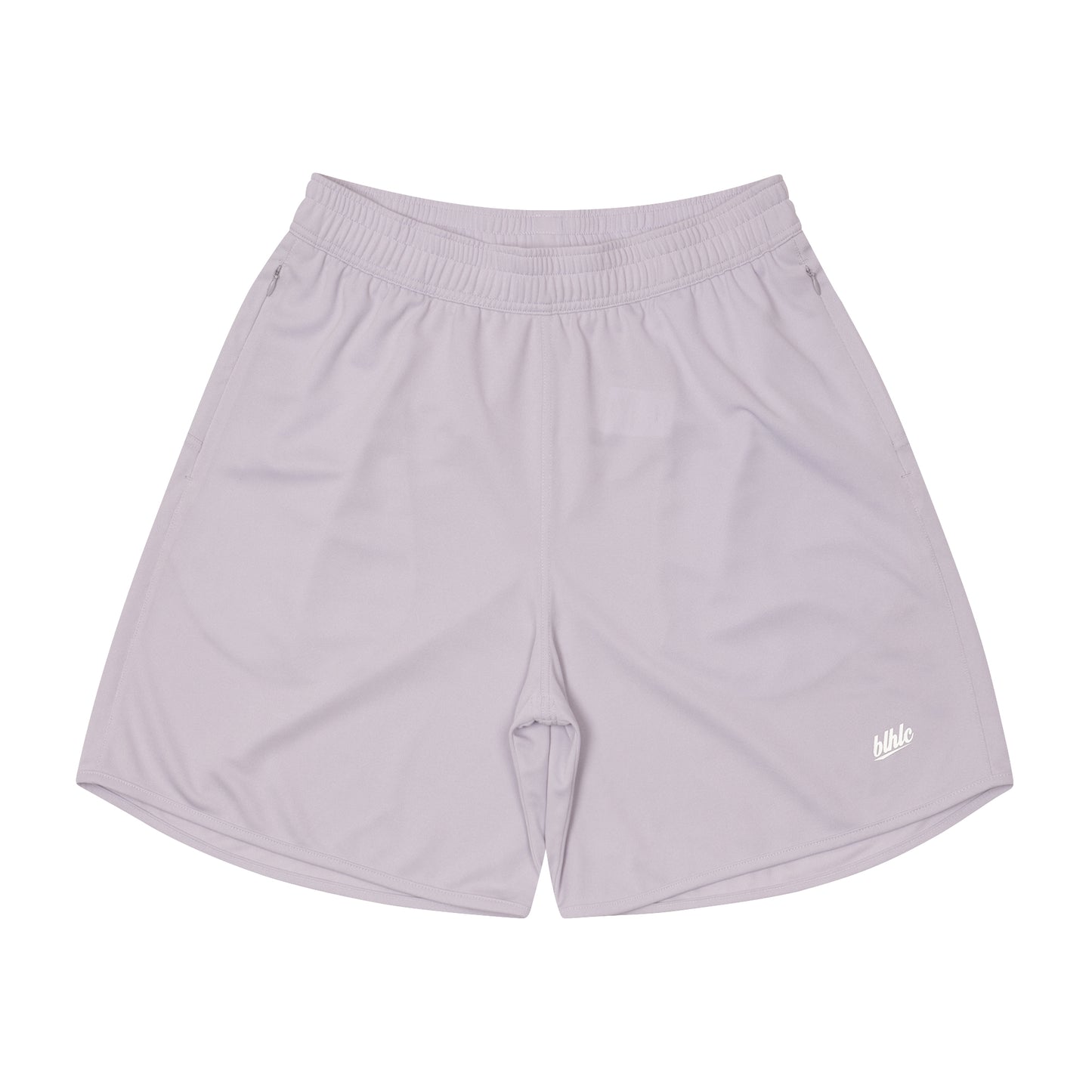 Basic Zip Shorts (lavender/white)