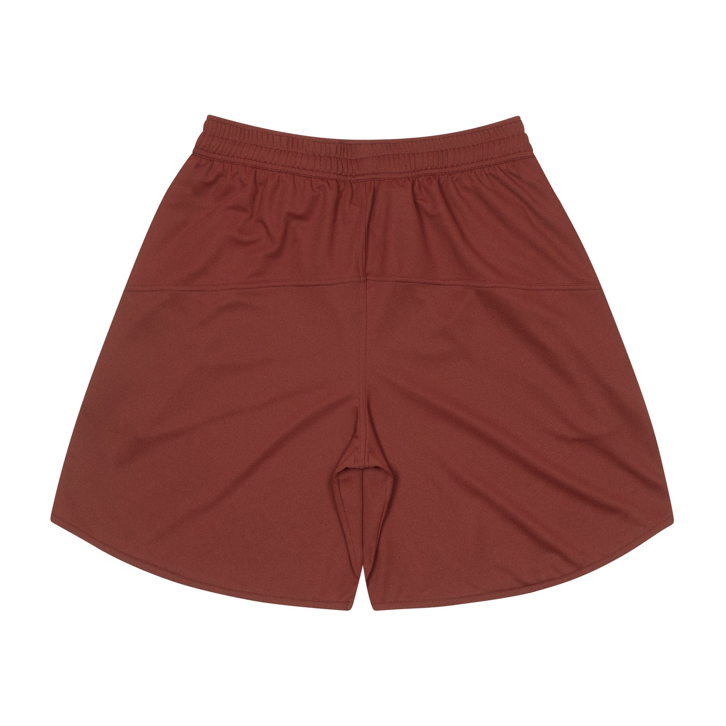 Basic Zip Shorts (barn red/off white)