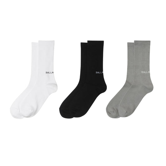 Everyday 3-Pack Socks (white/black/gray)