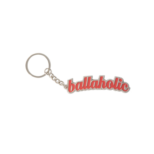 Logo Keychain (silver/red)