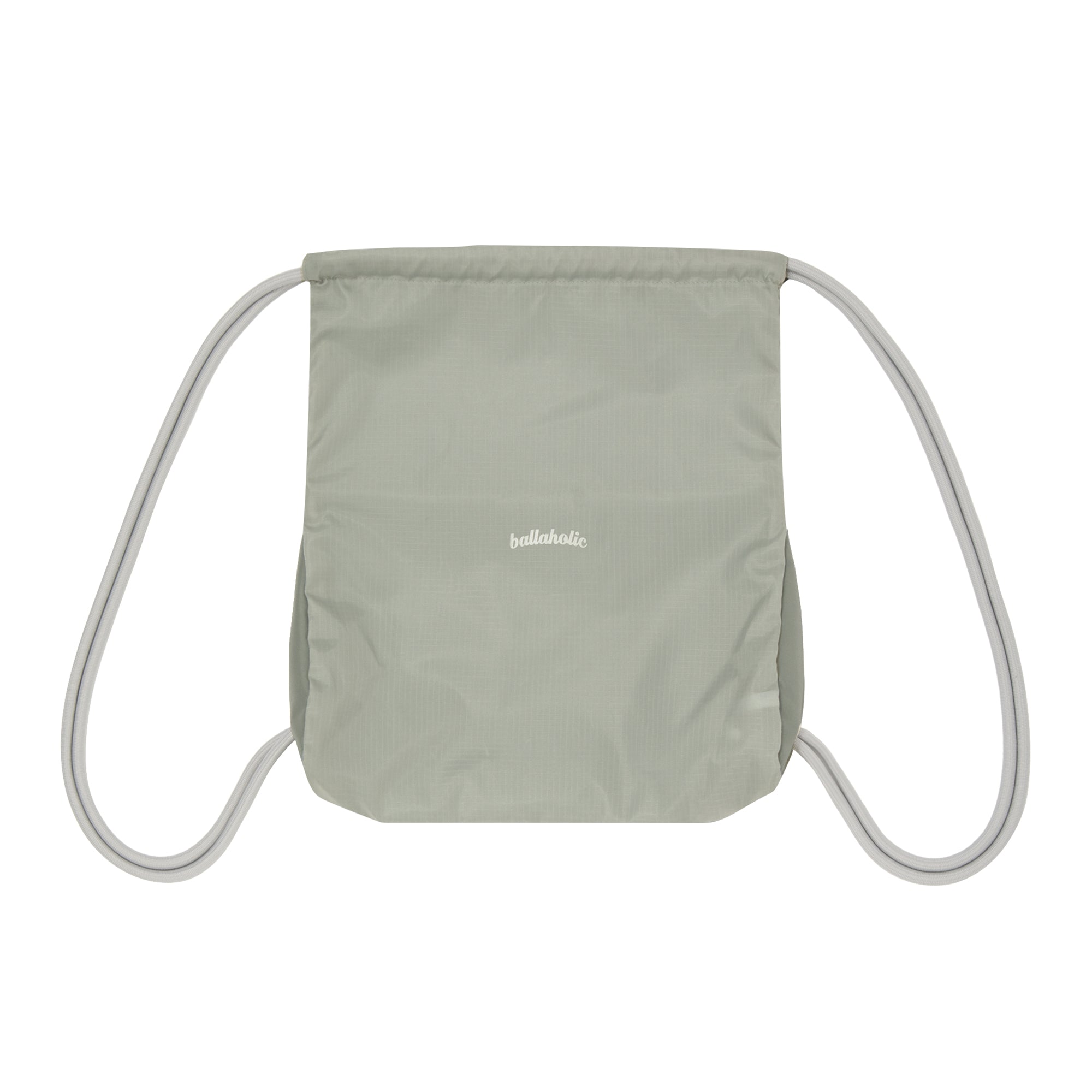 【新品未使用】ballaholic Logo ZipPocket Gymsack Logo Zip Pocket Gymsack (gray) – ballaholic