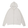 Small Logo Sweat Full Zip Hoodie (ash)