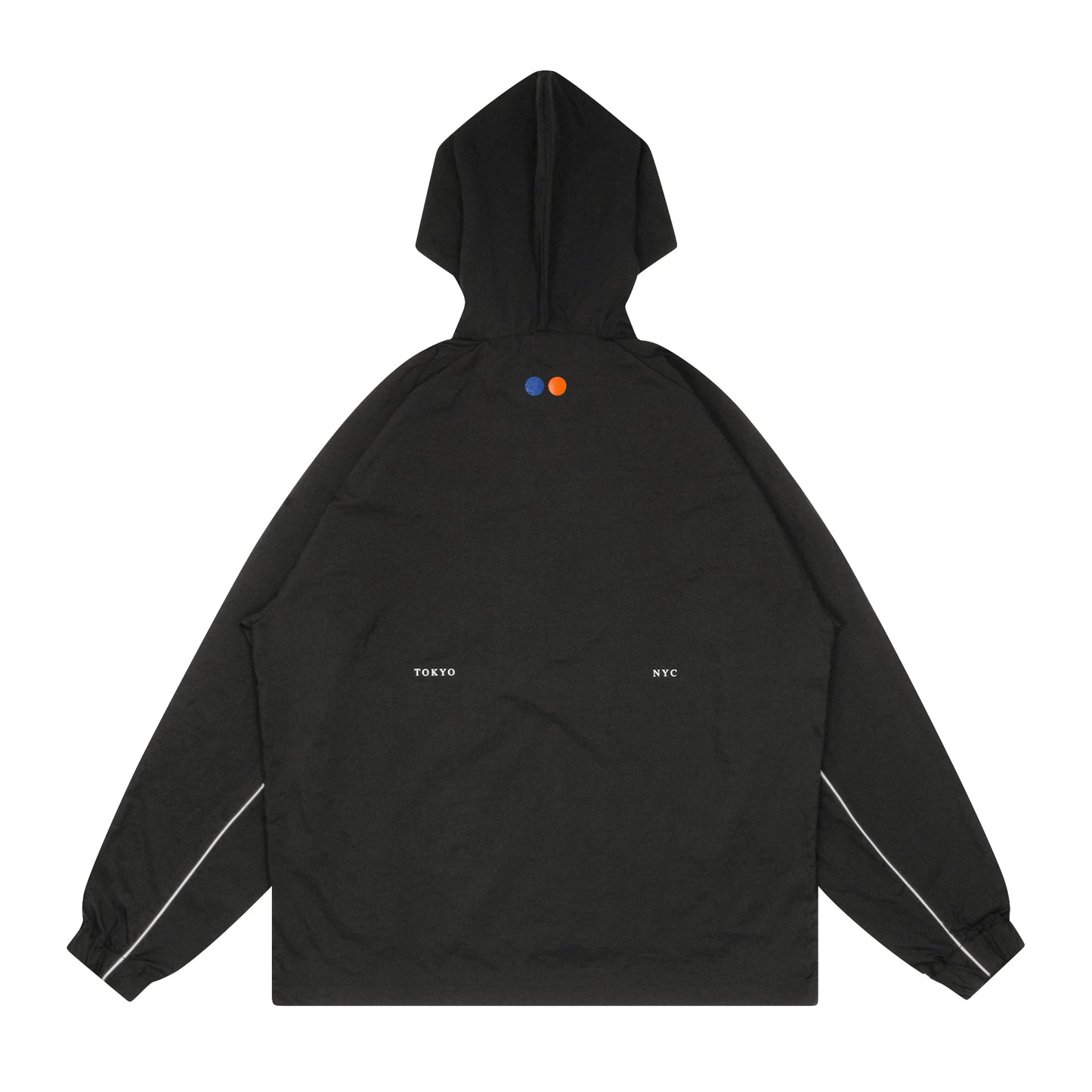 W Face Half Zip Pull Over (black)