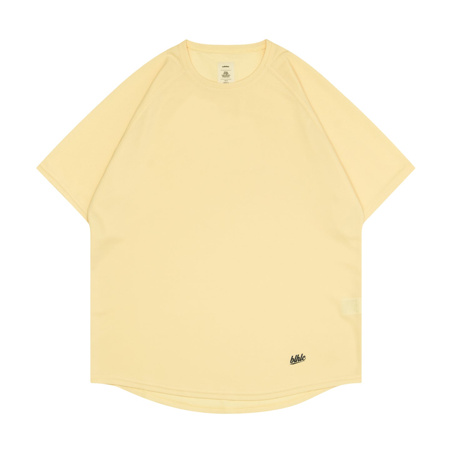 blhlc Back Print Cool Tee (lemon ice/black)