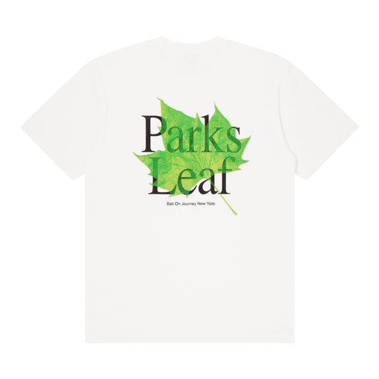 Parks Leaf Tee (white)