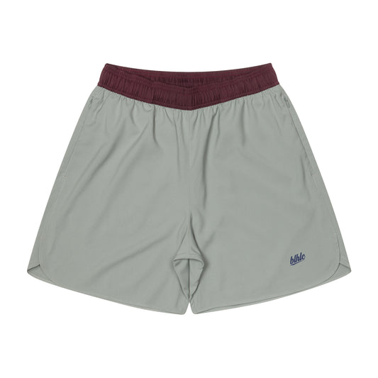 The Neighborhood Classic Zip Shorts (gray)