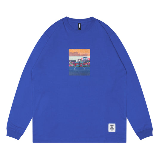 Photo Long Tee -Lower East Side Playground- (royal blue)