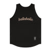 Logo Tank Top (black/taupe gray)
