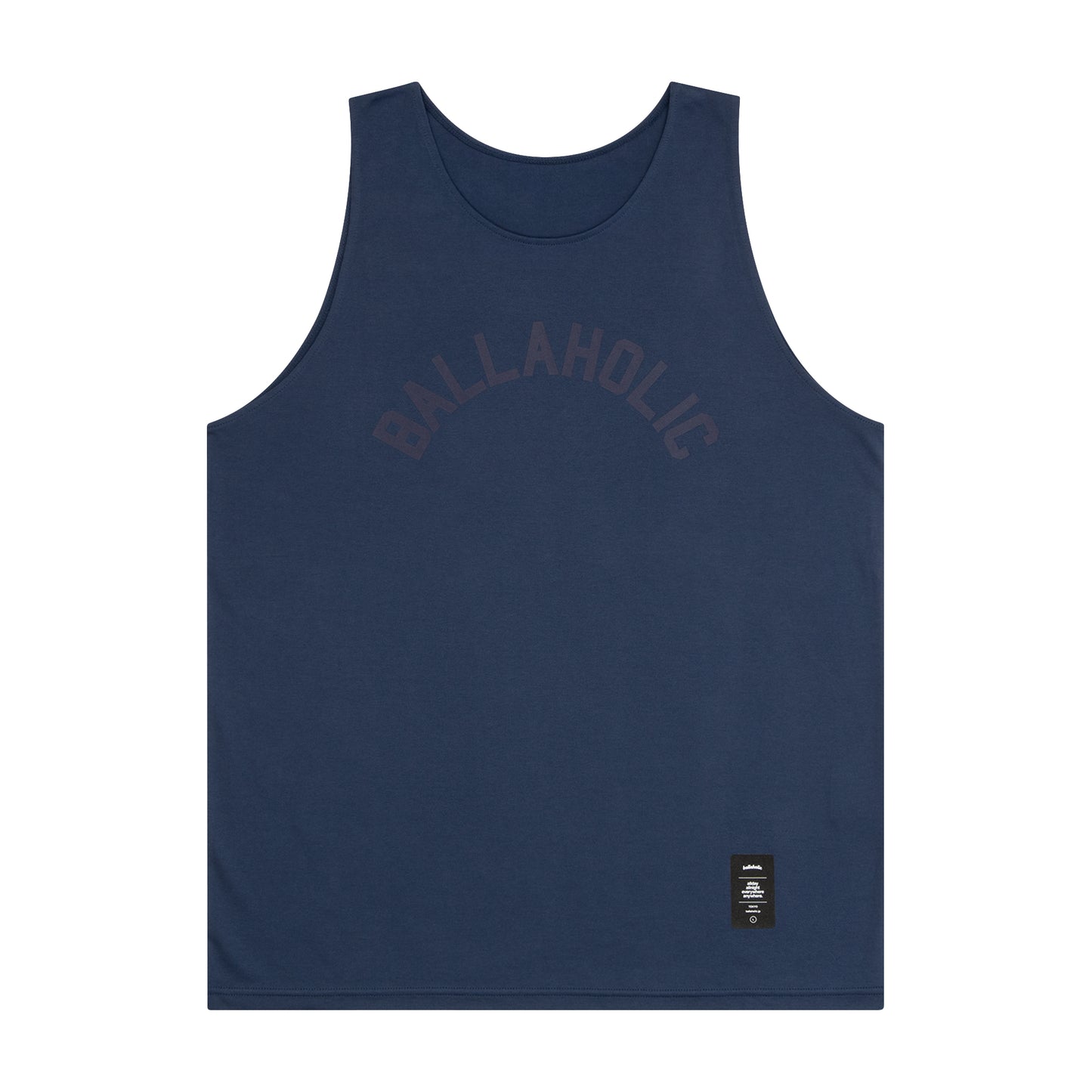 BALLAHOLIC Cotton Tank Top (navy/navy)