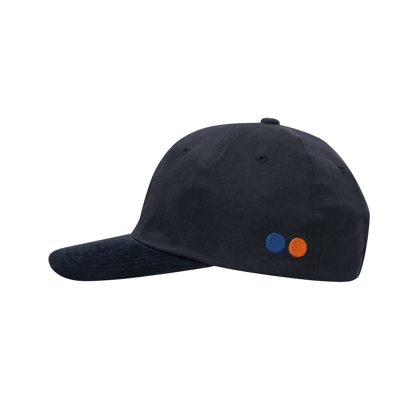 W Face Corduroy Brim 6P Cap (dark navy)