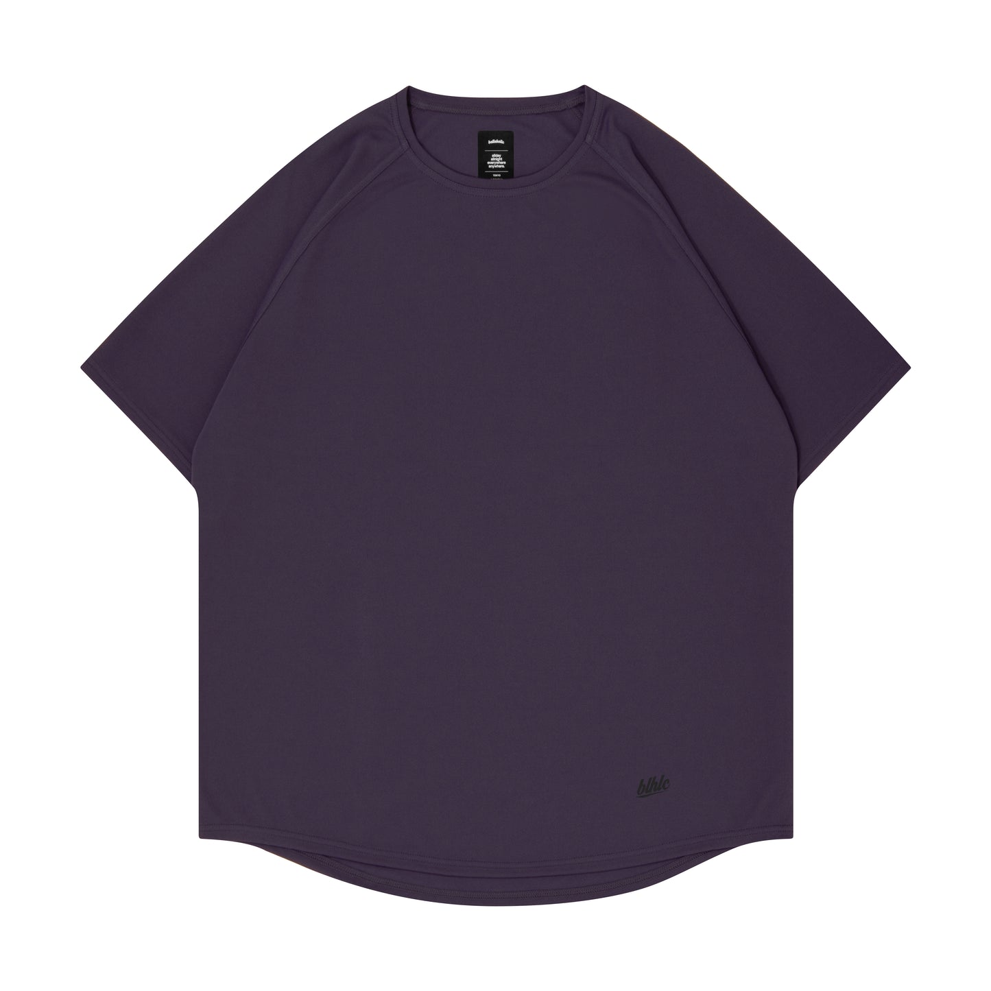 3D-Net blhlc Back Print Cool Tee (dark grape/ivory/black)