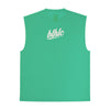 3D-Net blhlc Back Print No Sleeve Tops (sea green/ivory/black)