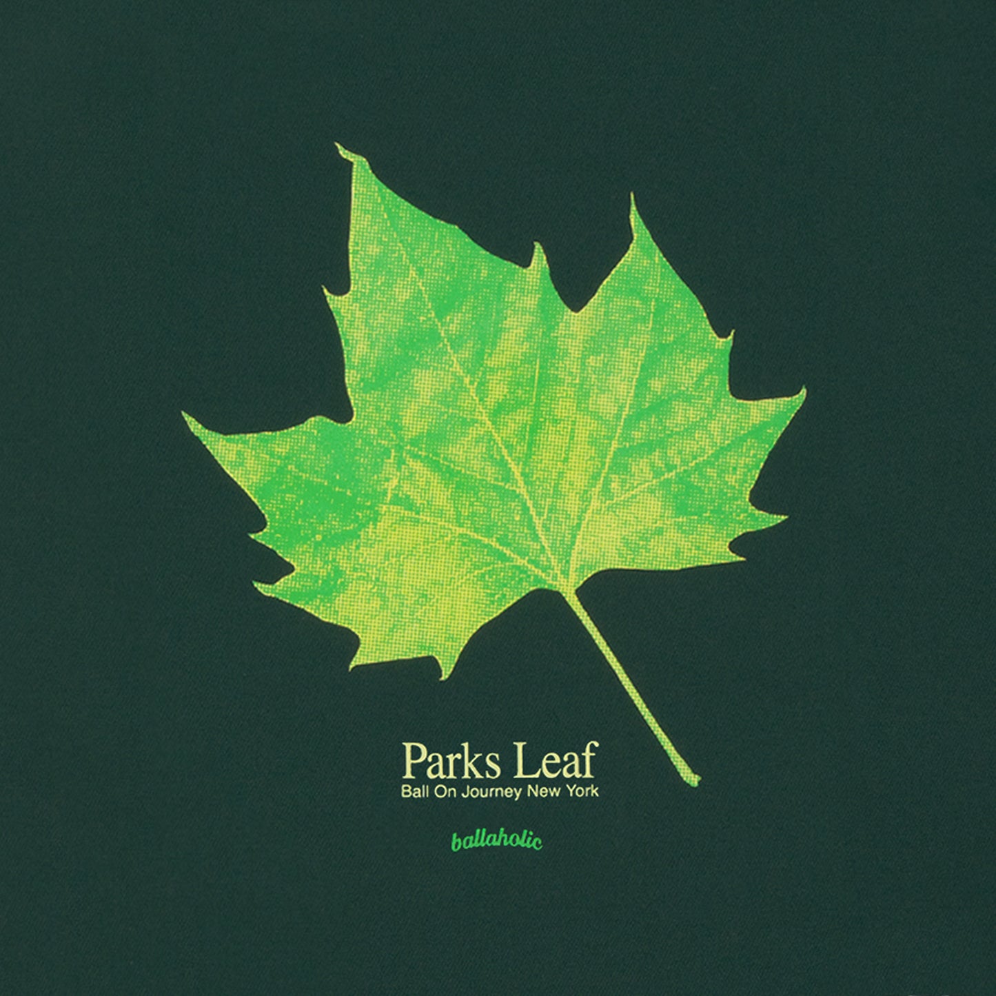 Parks Leaf Tank Top (dark green)