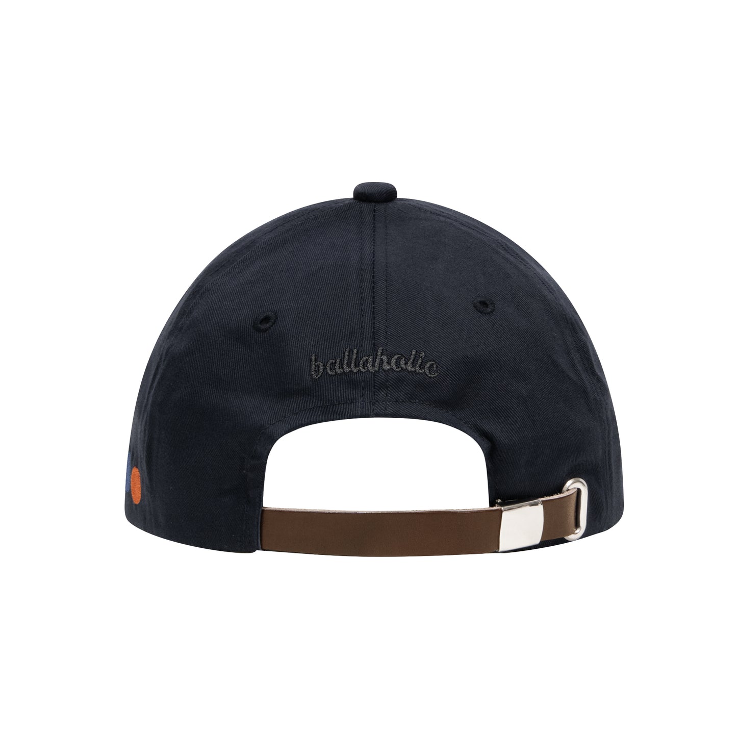 W Face Corduroy Brim 6P Cap (dark navy)