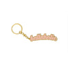 Logo Keychain (gold/light pink)